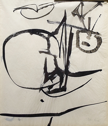 &lt;i&gt;Untitled&lt;/i&gt;, 1950 &lt;/br&gt;Ink on paper &nbsp; 21 x 18 inches (53.3 x 45.7 cm)