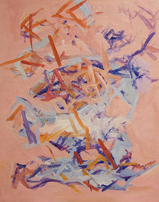 &lt;i&gt;Don't Throw Bouquets&lt;/i&gt;, 2009&lt;br /&gt; Oil on panel &nbsp;&nbsp; 48 x 38 inches 121.9 x 96.5 cm &nbsp;&nbsp; Signed, titled and dated on reverse